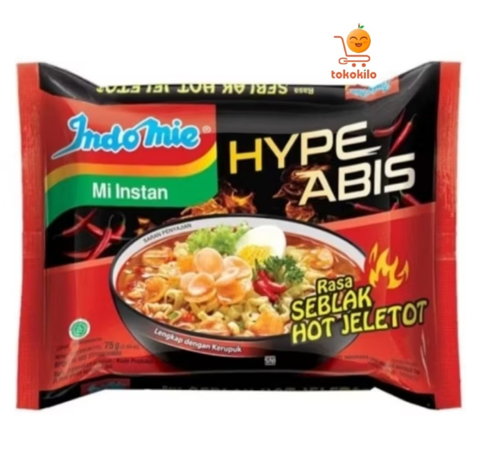 Indomie Seblak Hot Jeletot 