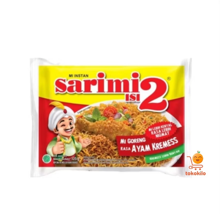Sarimie Isi 2 Ayam Goreng Kremes 