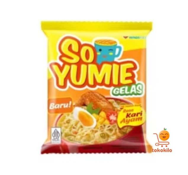 Mie Gelas So Yumie Rasa Kari Ayam 30gr