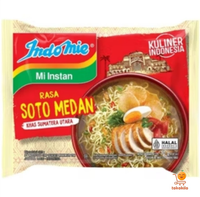 Indomie Rasa Soto Medan 70gr