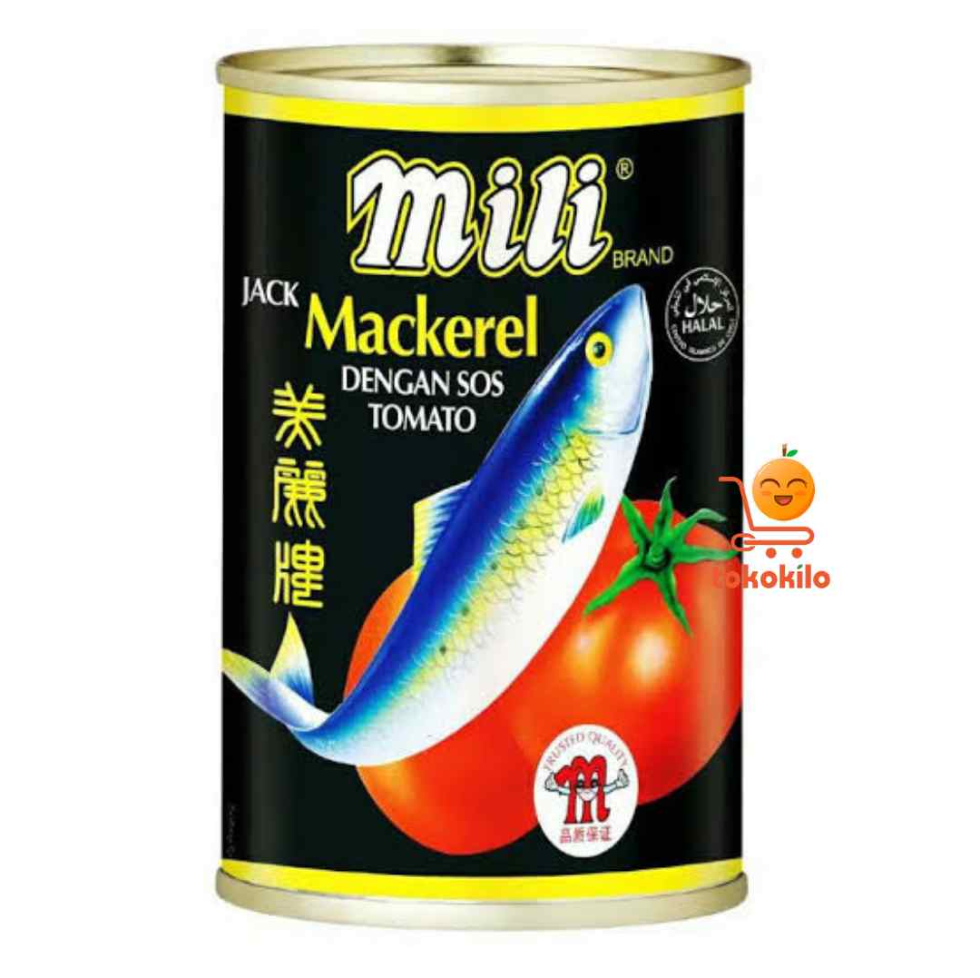 Mili Ikan Sarden Mackerel 155gr, 425gr
