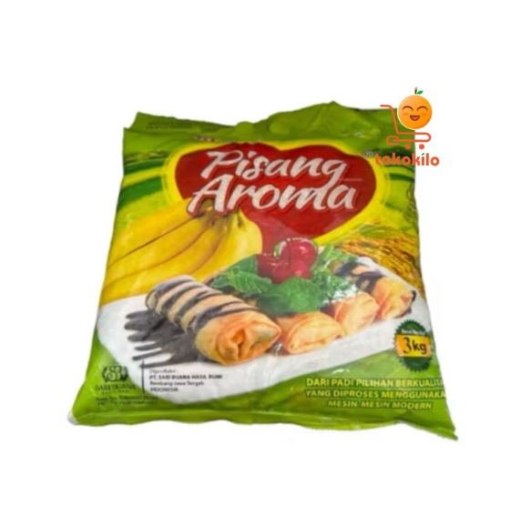 Beras Pisang Aroma – 25kg / 5kg / 3kg