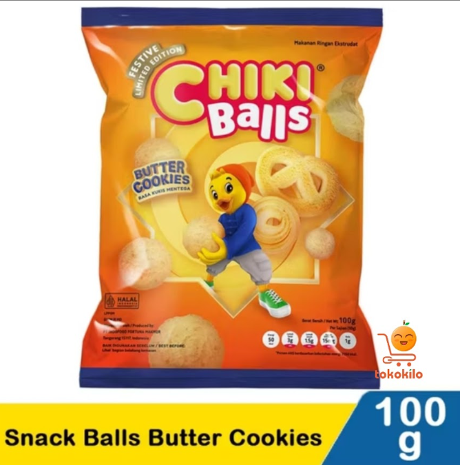 Chiki Balls – Butter Cookies 100gr