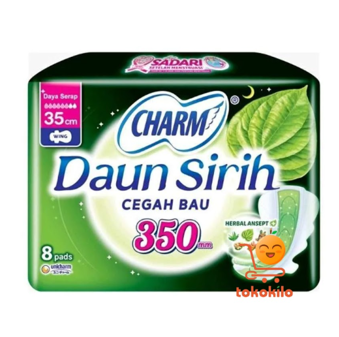 Charm Daun Sirih 35cm (8 pads)