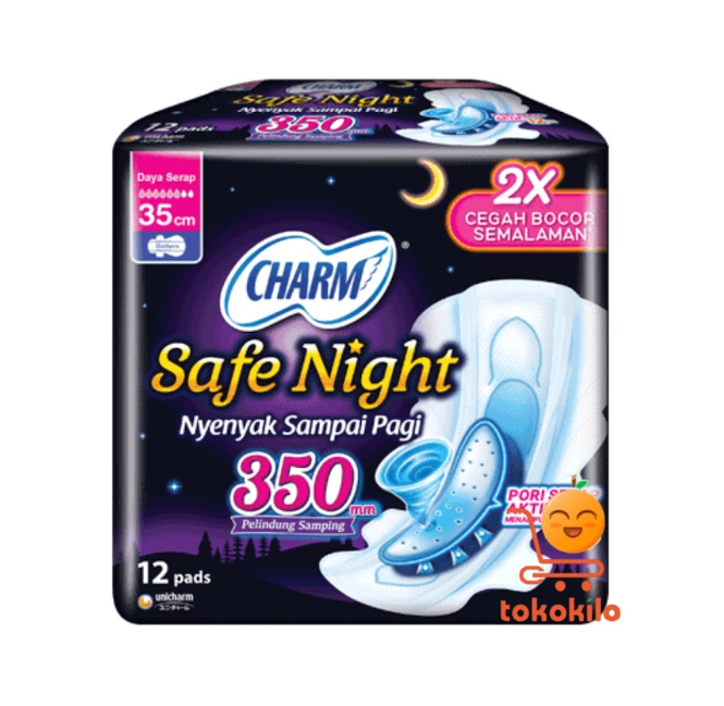 Charm Safe Night 35cm (350mm) isi 5 pads