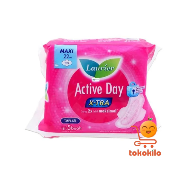 Laurier Active Day X-TRA Maxi 22 cm (5 pcs,10pcs, 20pcs)