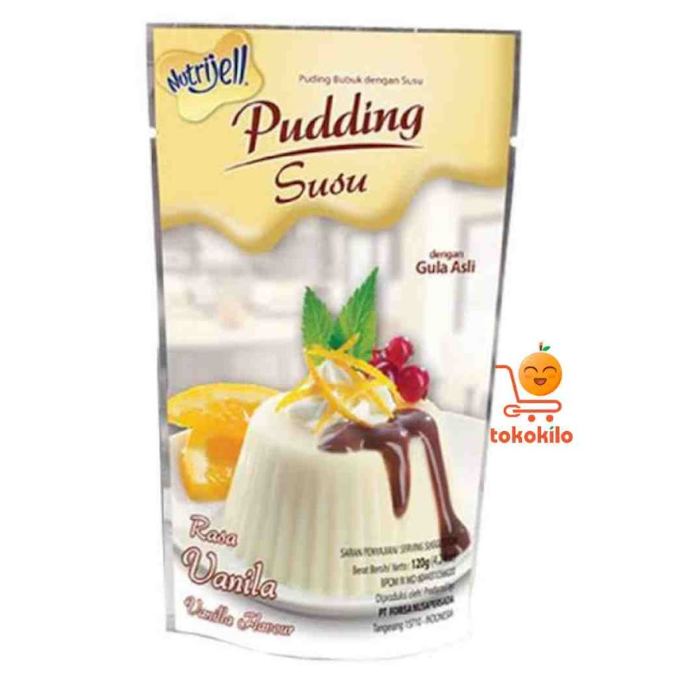 Nutrijell Pudding Susu Rasa Vanila 120g
