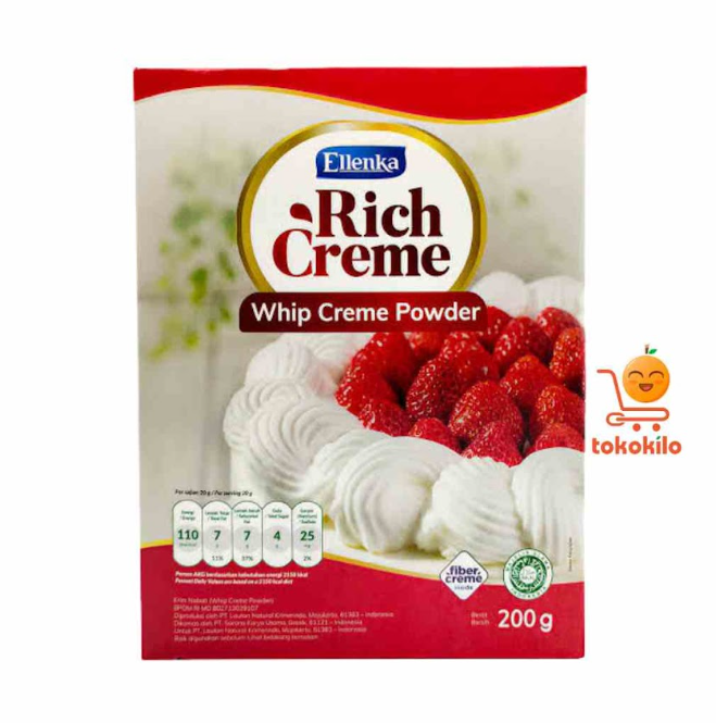 Ellenka Rich Creme Whip Creme Powder 200gr