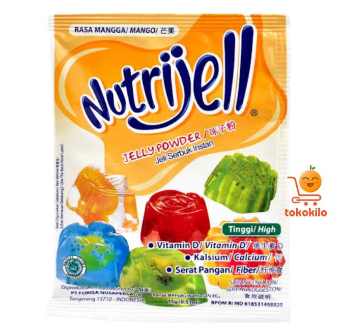 Nutrijell Rasa Mangga 15gr