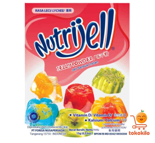 Nutrijell Rasa Leci 15gr