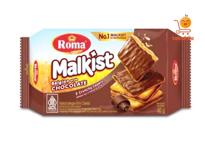 Roma Malkist Belgian Style Chocolate 90gr