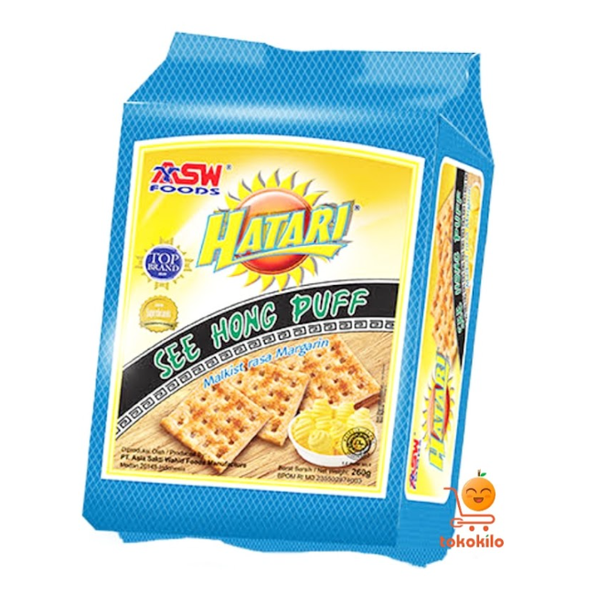 Hatari Mentega Roti Malkist Rasa Margarin, 245 gr 