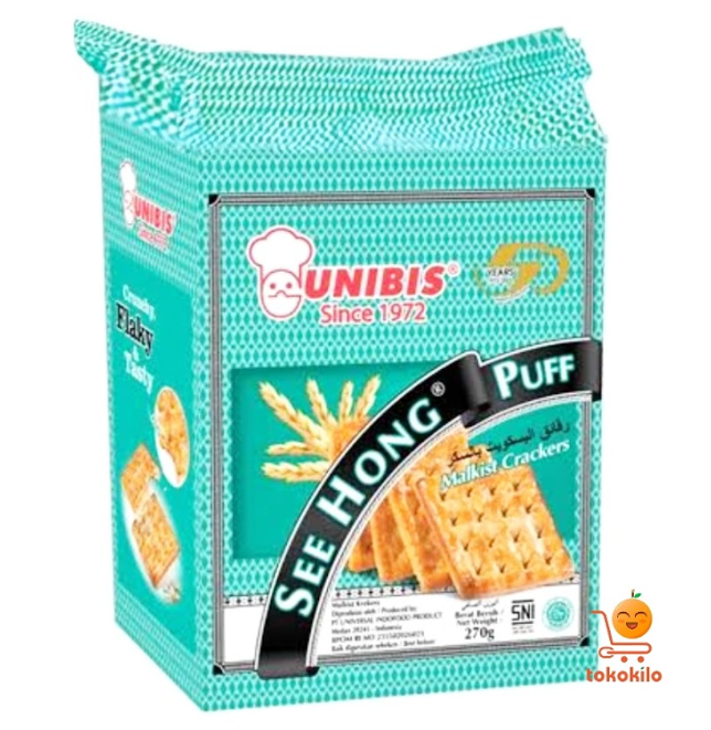 Unibis Manis See Hong Puff Malkist Crackers 252 gr