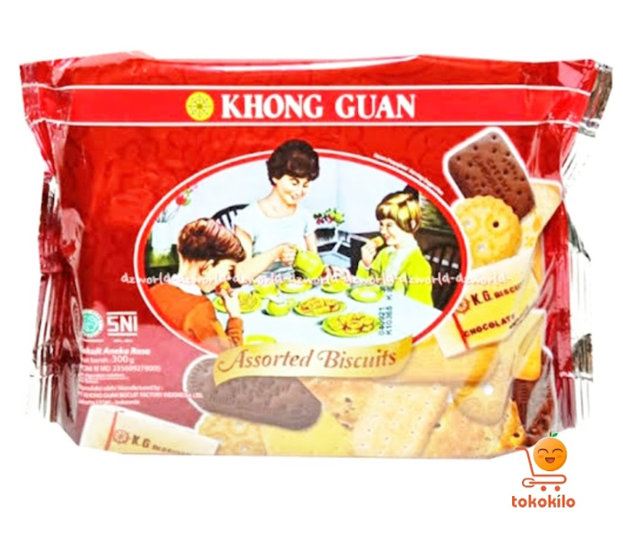 Khong Guan Assorted Biscuits 300 gr