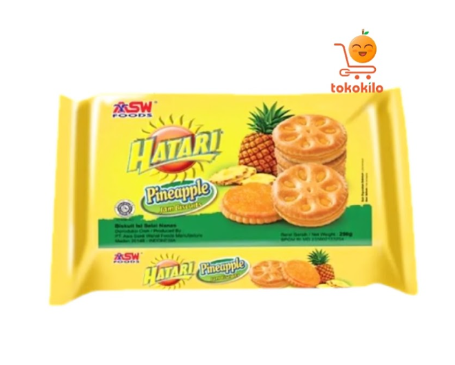 Hatari Pineapple Jam Biscuits 120 gr, 225 gr
