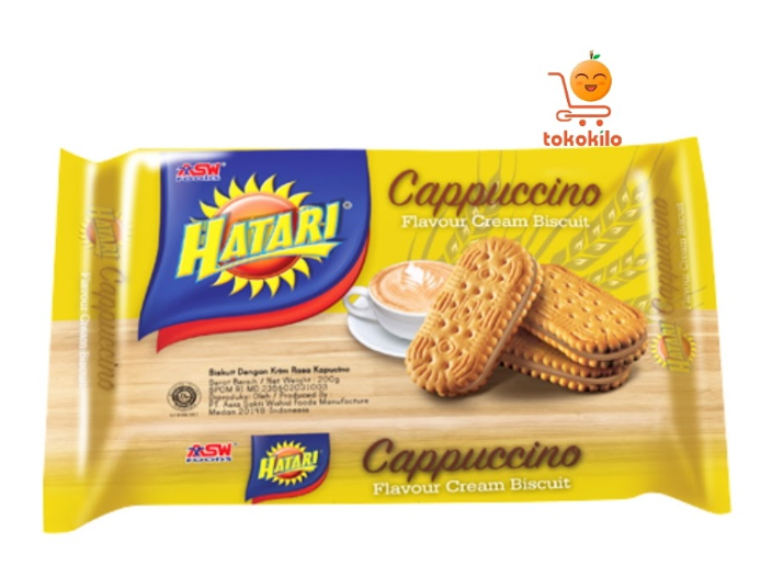 Hatari Cappuccino  Cream Biscuit  190gr