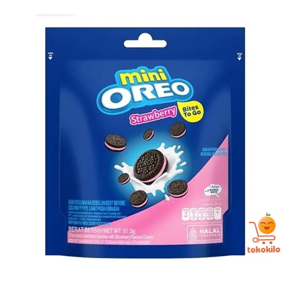 Oreo Mini Strawberry 61,3gr