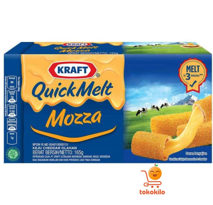 Keju Kraft Quick Melt Mozzarella 150gr