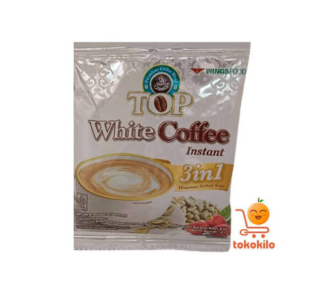 TOP White Coffee Kopi 21gr (1 Pack X 6bks)