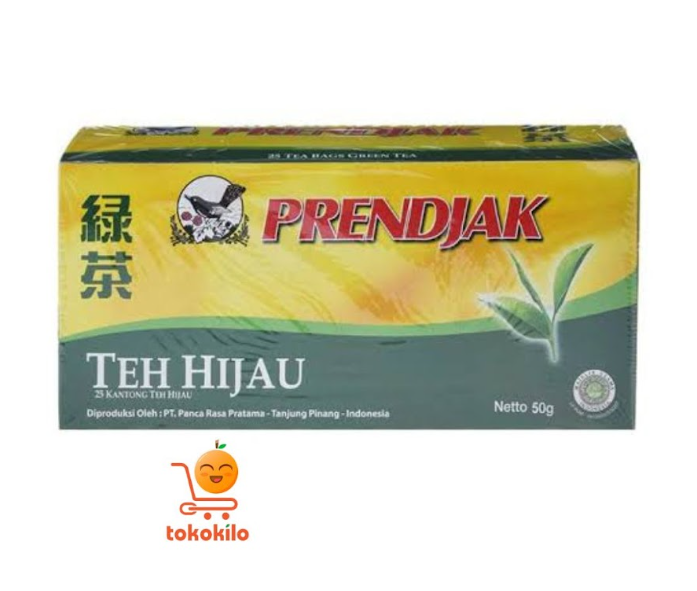 Prendjak Teh Hijau – 25 Kantong | Netto 50g