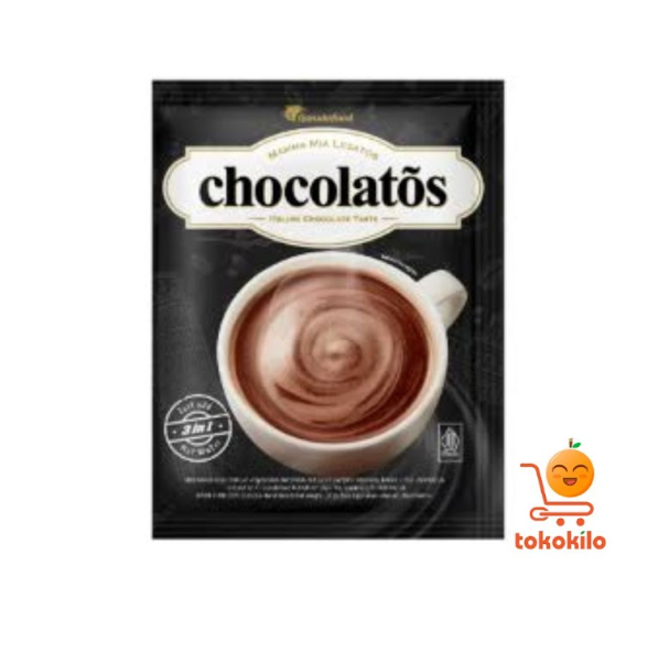 Chocolatos Drink Italian Chocolate 26gr (1 Pack X 4bks) 