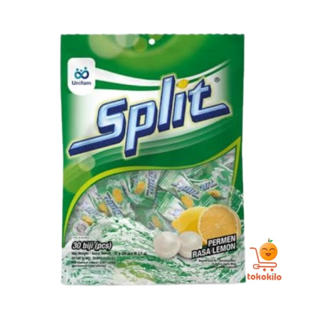 Split Permen Rasa Lemon 100gr (40pcs)