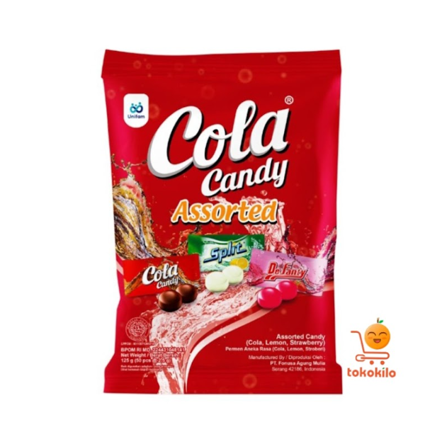 Cola Candy Assorted 125g (50 pcs)