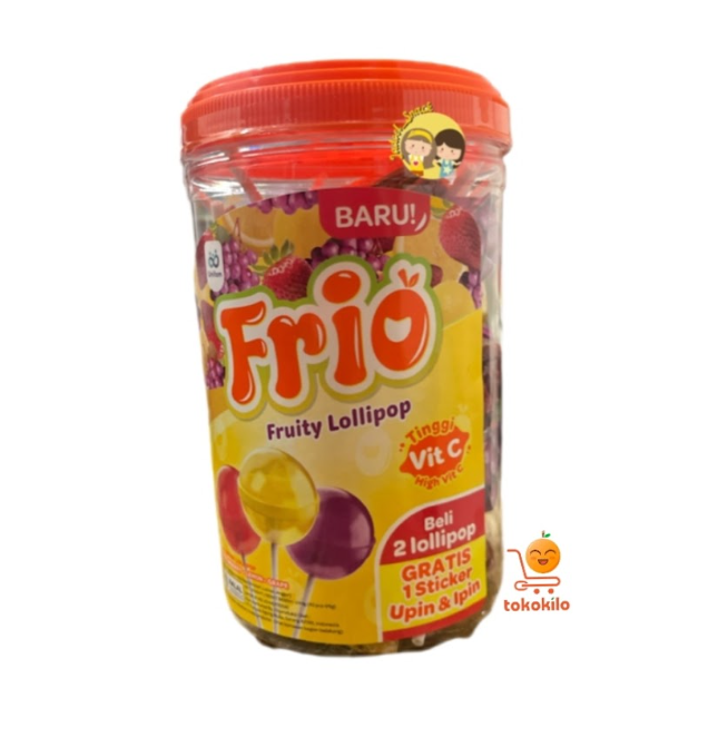 Frio Fruity Lollipop Toples 240gr (40pcs)