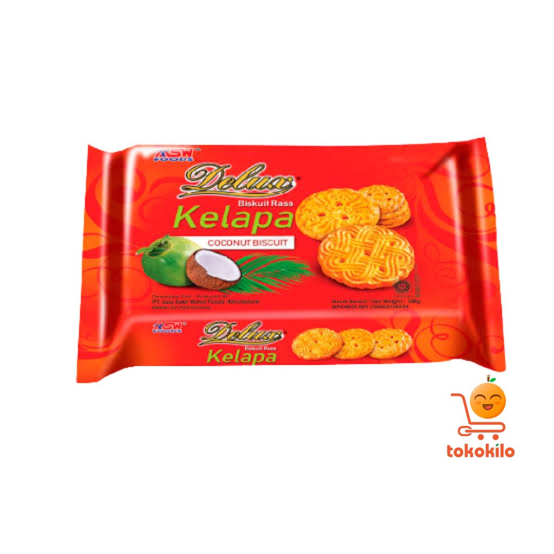 Delux Biskuit Rasa Kelapa 300gr