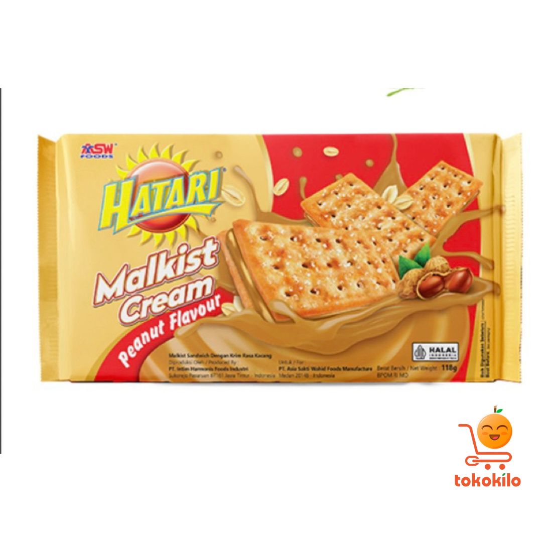 Hatari Malkist Cream Kacang 126gr