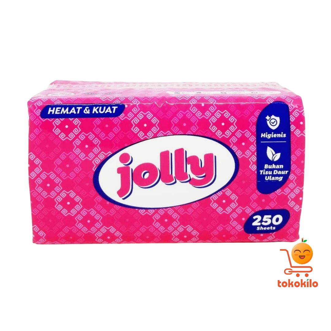 Tisu Wajah Jolly 250 Sheets