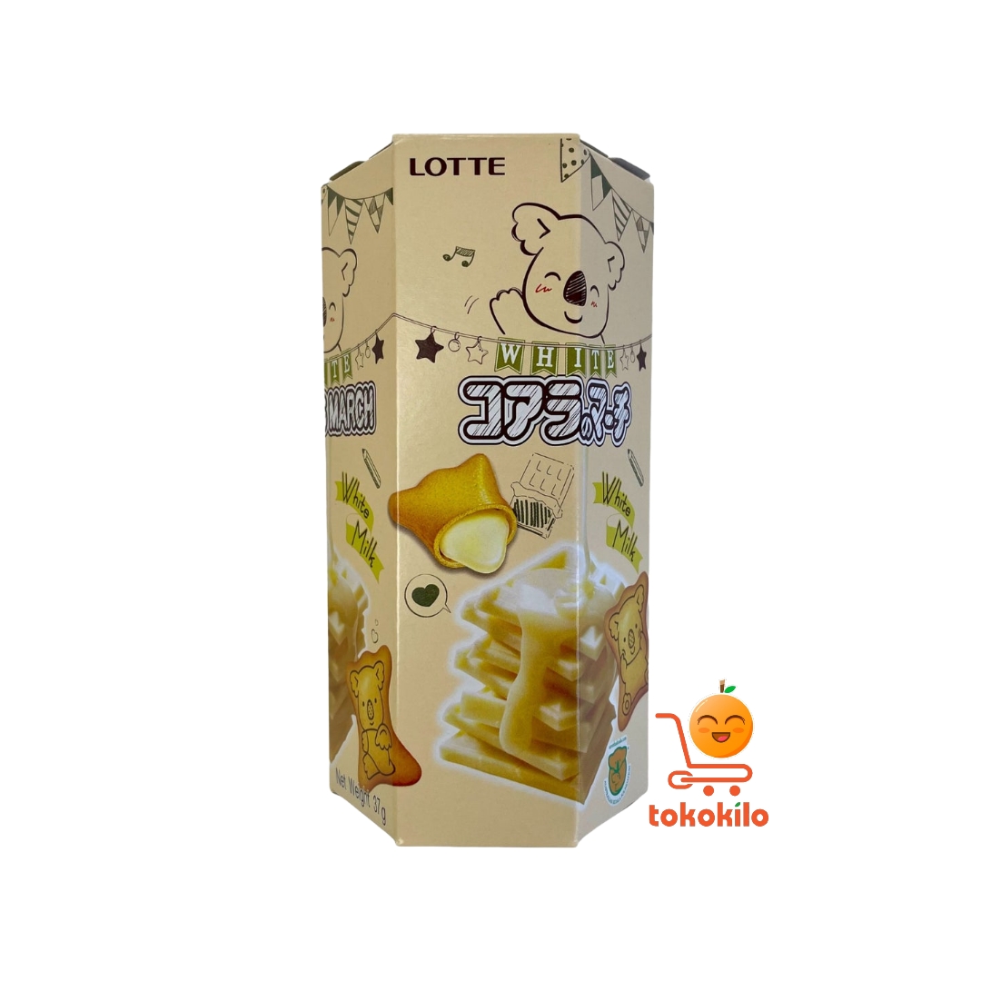 Biskuit Lotte Koala's March Rasa Susu 37gr