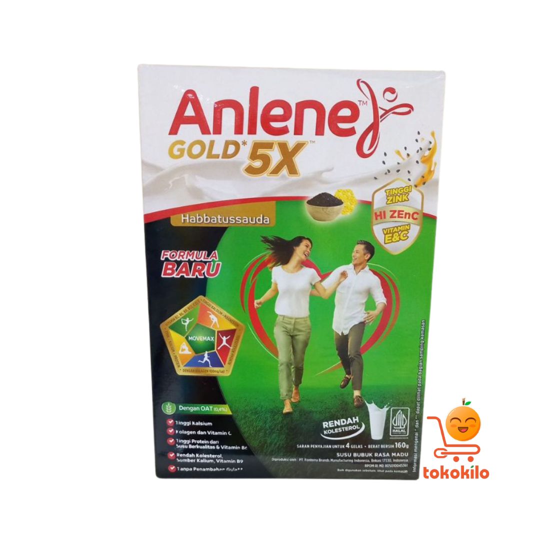 Anlene Gold 5X Habbatussauda 160gr, 580gr