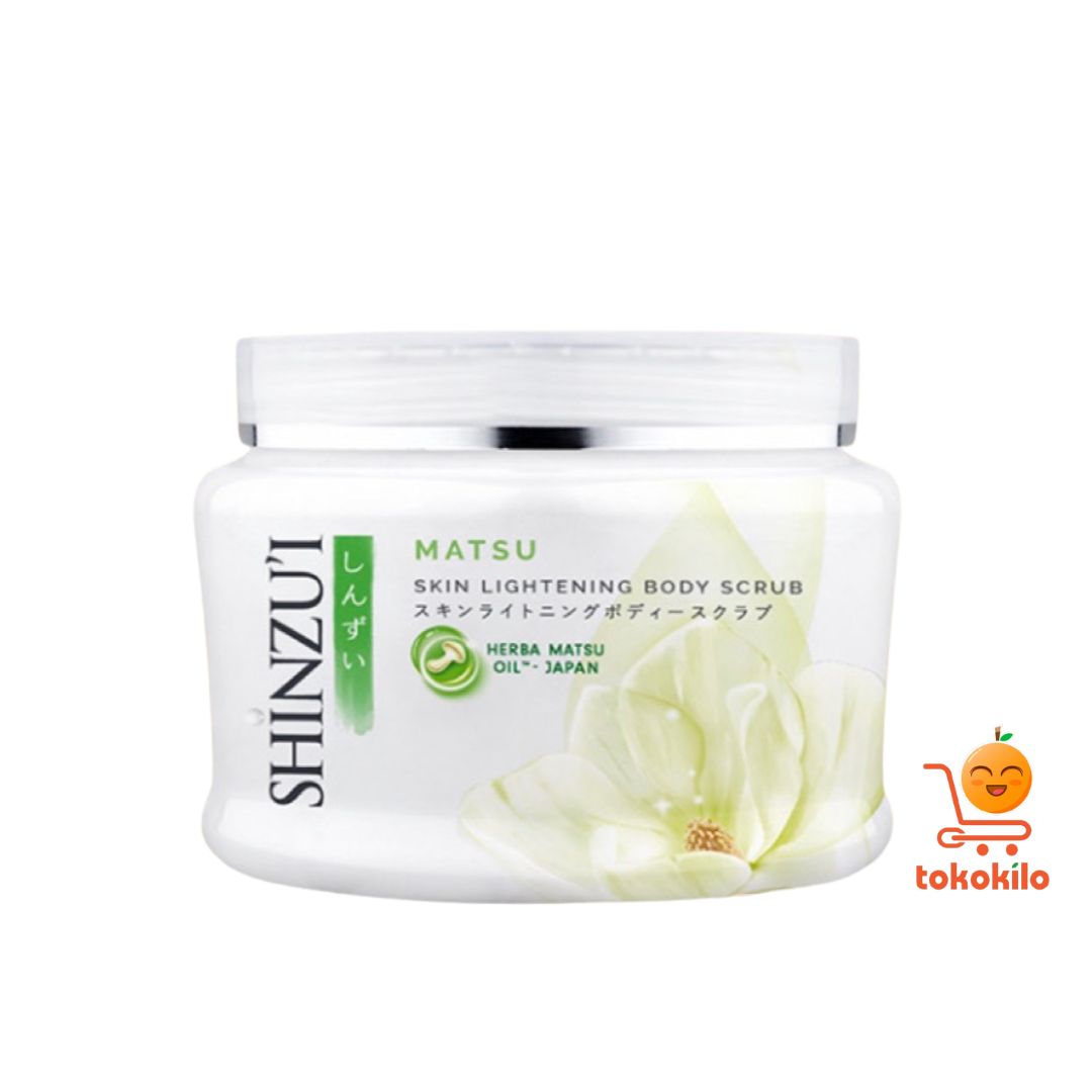 Shinzui Skin Lightening Body Scrub Matsu, Kensho, Hana 200gr 