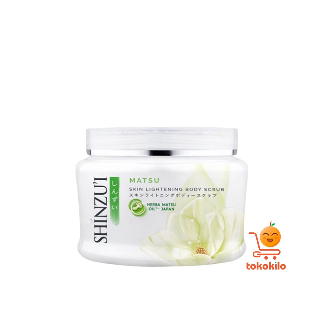 Shinzui Skin Lightening Body Scrub Matsu, Kensho, Hana, Sakura, Kirei, Myori 110gr