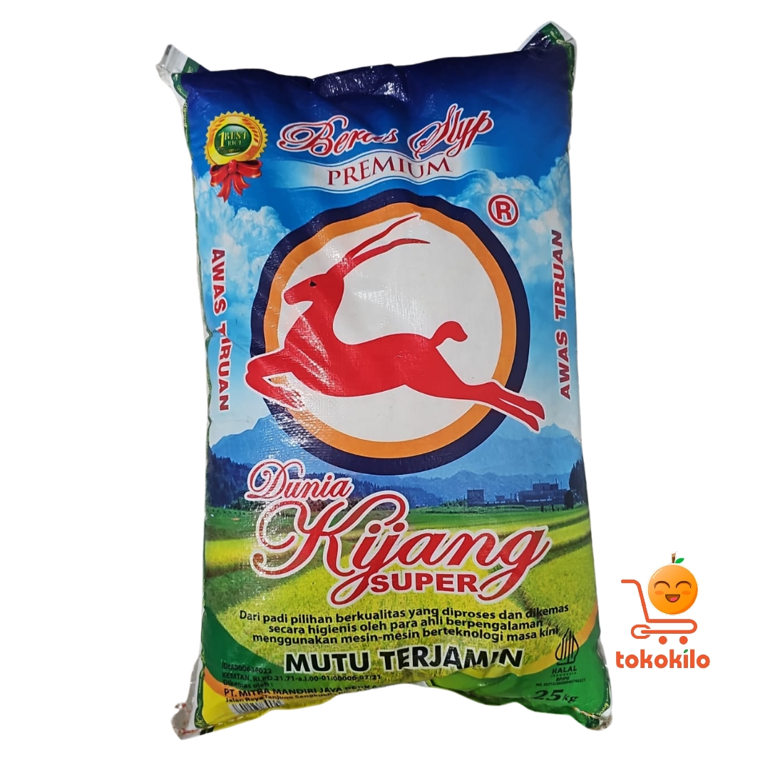 Beras Dunia Kijang Super Premium 5KG 10KG 25kg