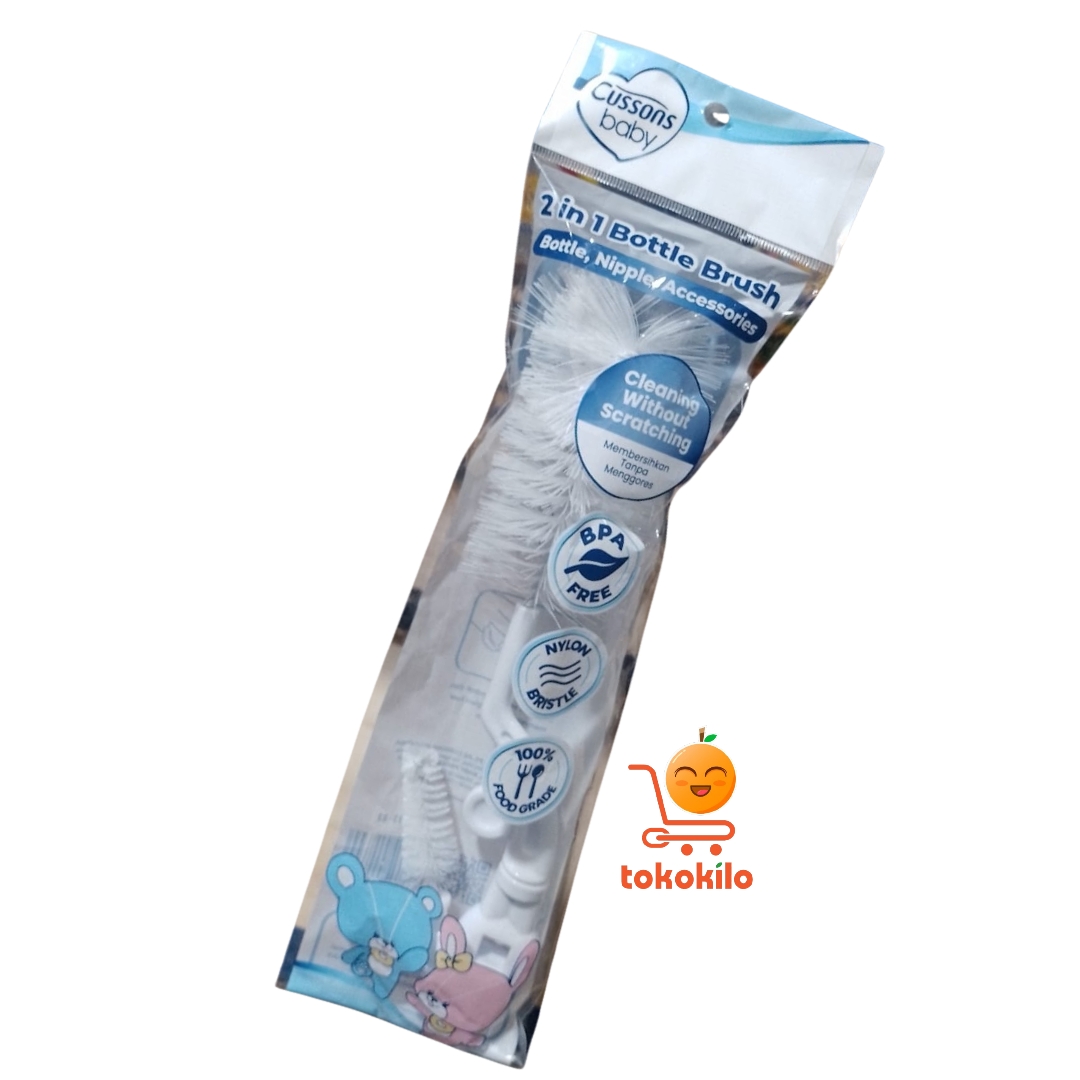 Sikat Botol 2 in 1 Cussons Baby