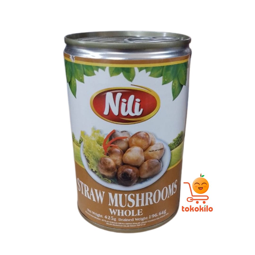 Nili Straw Mushrooms Whole 425gr