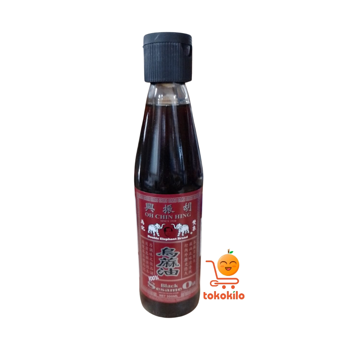 Minyak Wijen Hitam Black Oh Chin Hing Sesame Oil 300ml