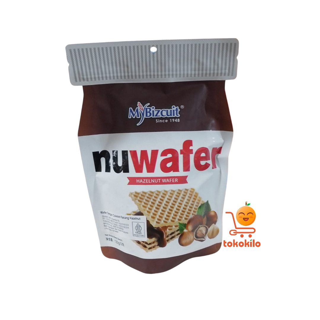 Wafer Hazelnut MyBizcuit Nuwafer 130gr