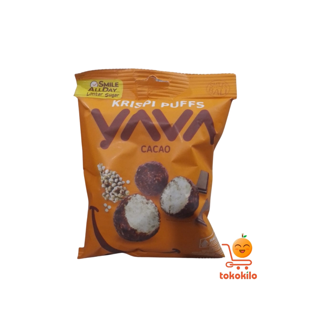 YAVA Krispi Puffs Cacao 35gr, 60gr