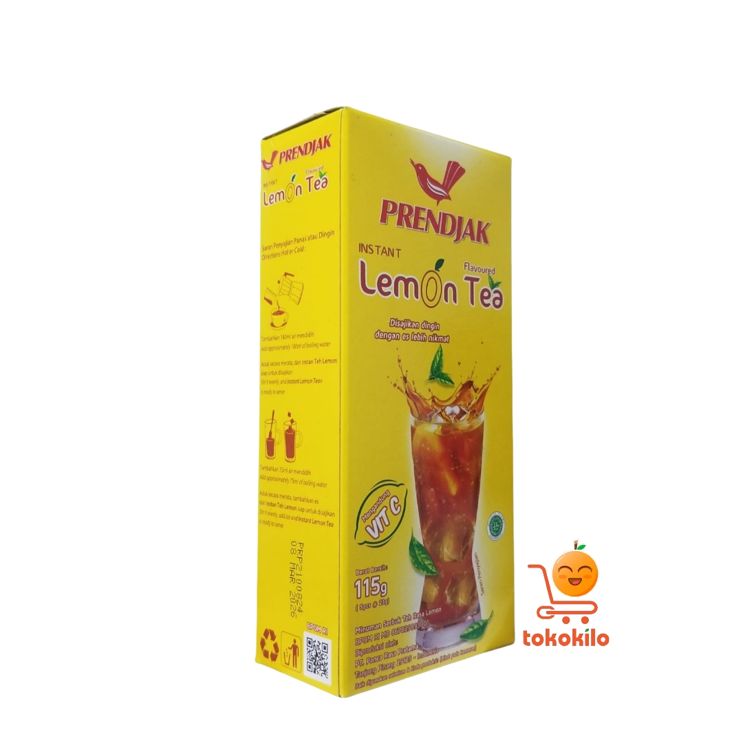 Prendjak Lemon Tea Instan 115g (5 pcs X 23g)