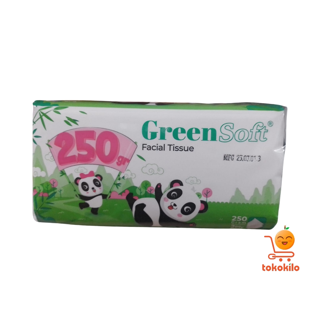 GreenSoft Facial Tissue Tisu Wajah 250gr