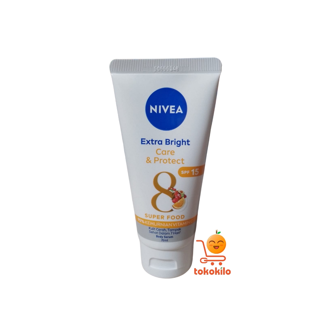 Nivea Body Serum Extra Bright 70ml, 180ml
