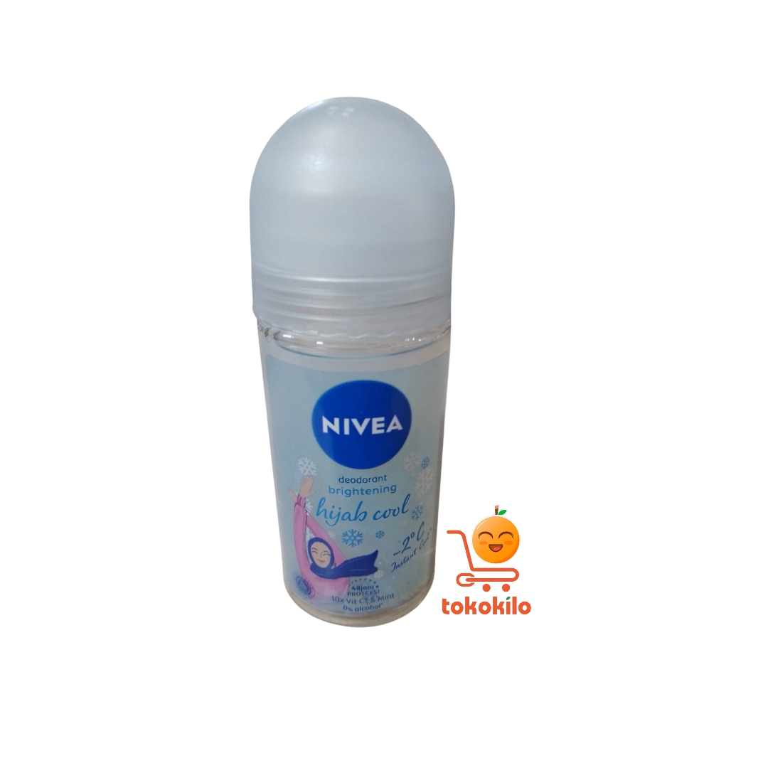 Nivea Brightening Hijab Cool Deodorant Roll On 50 ml