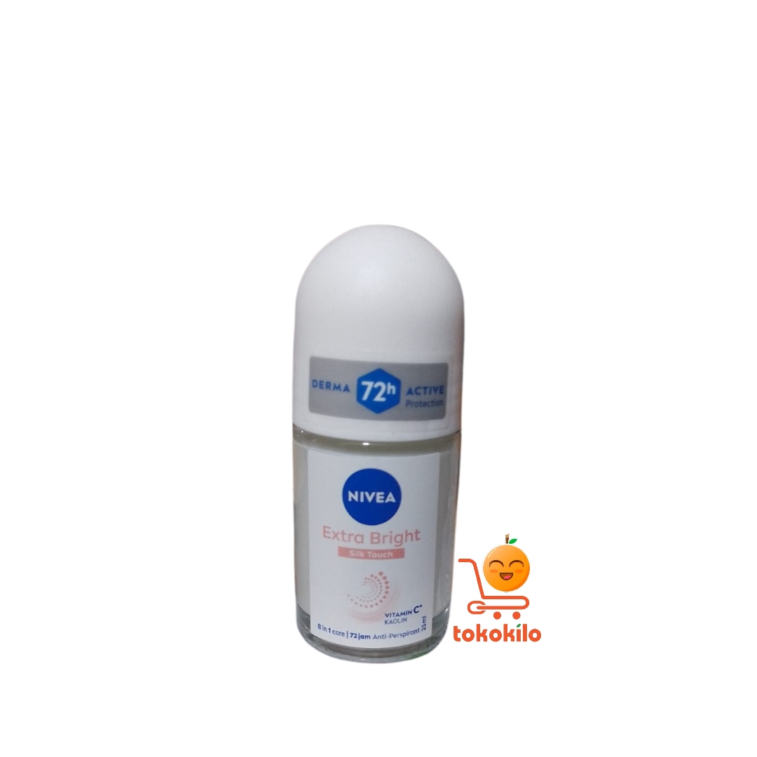 Nivea Extra Bright Silk Deodorant 25ml, 50ml