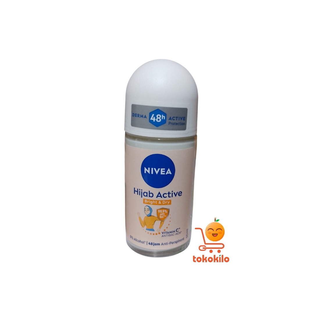 Nivea Hijab Active Bright & Dry Roll On 50ml