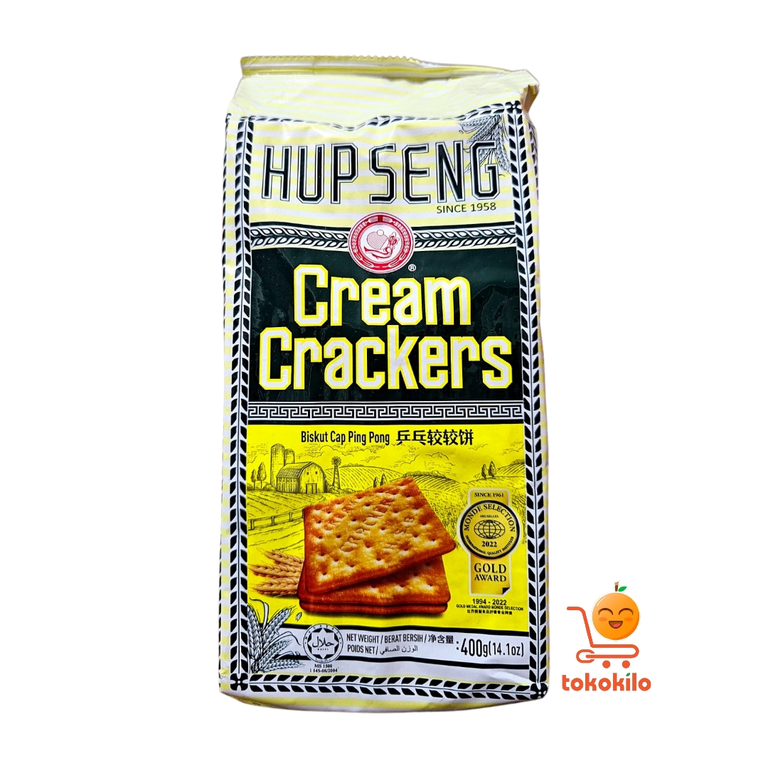 Biskuit Hup Seng Cream Crackers 400gr