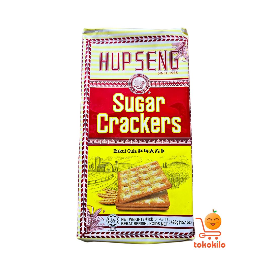 Biskuit Hup Seng Sugar Crackers 428gr