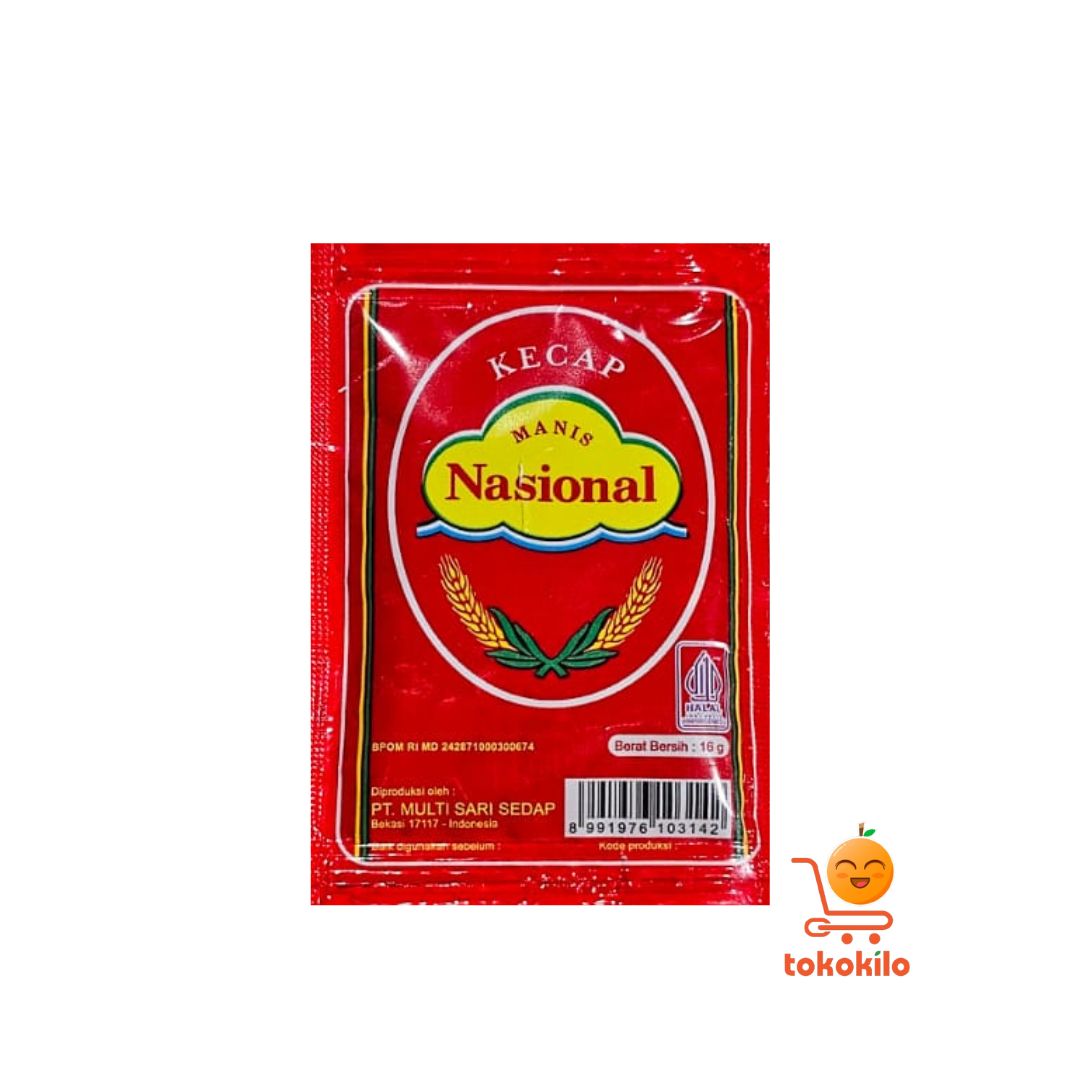 Kecap Manis Nasional 16ml (1 Pack 18 bks)